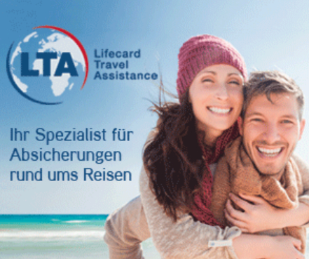 LTA Lifecard Travel Assistance – Ihr Spezialist für Absicherungen rund ums Reisen